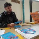 Checking the available flyers and cut-outs